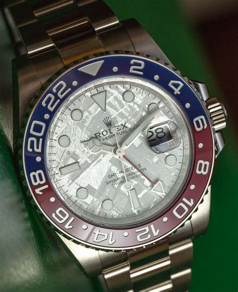 rolex meteorite dial pepsi|Rolex gmt master Pepsi bezel.